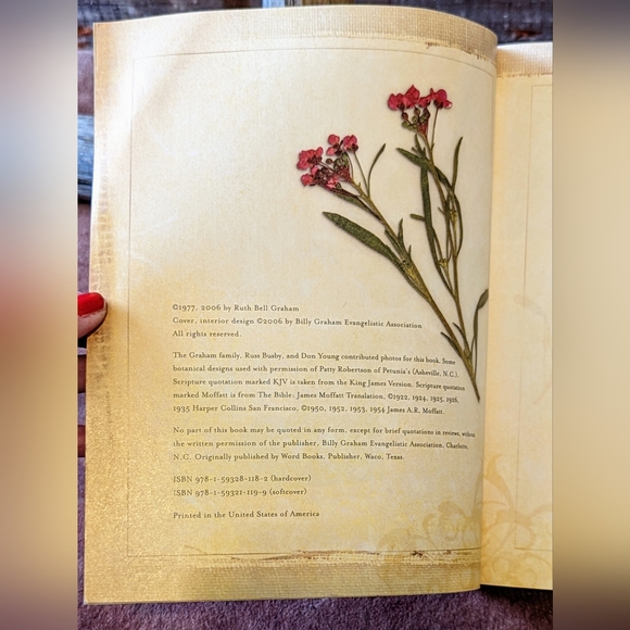 2006Vintage "Sitting By My Fire" by Ruth Bell Graham Poems Paperback - Picture 6 of 14